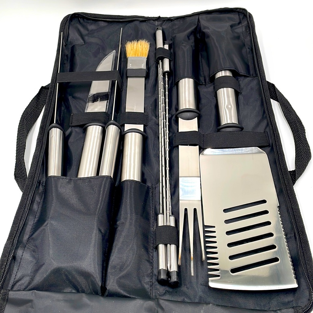 - Seghesio Family Vineyards Stainless Steel BBQ Set with Case